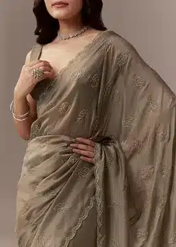 Mocha Grace Saree