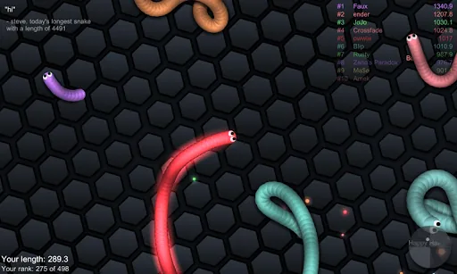slither.io screenshot