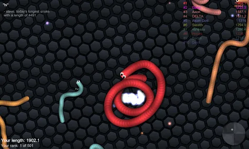 slither.io screenshot