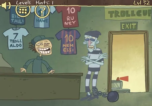 Troll Face Quest Sports Puzzle screenshot