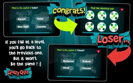 Crazy Quiz screenshot