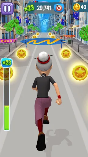 Angry Gran Run - Running Game screenshot