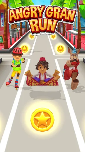 Angry Gran Run - Running Game screenshot