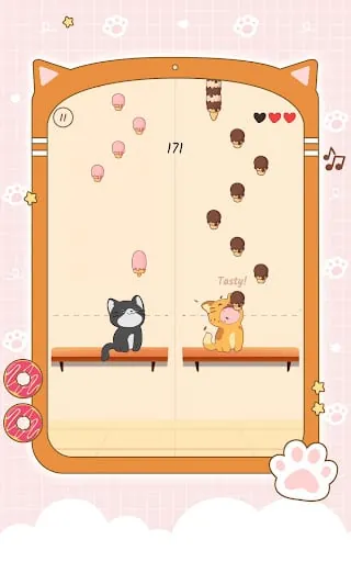 Duet Cats: Cute Cat Game screenshot