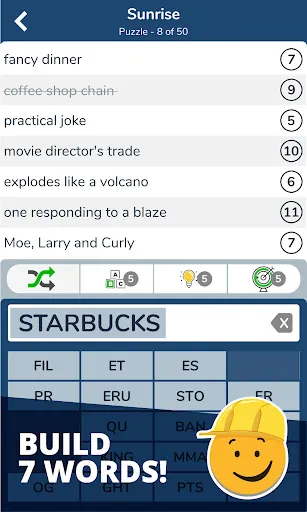7 Little Words: Word Puzzles screenshot