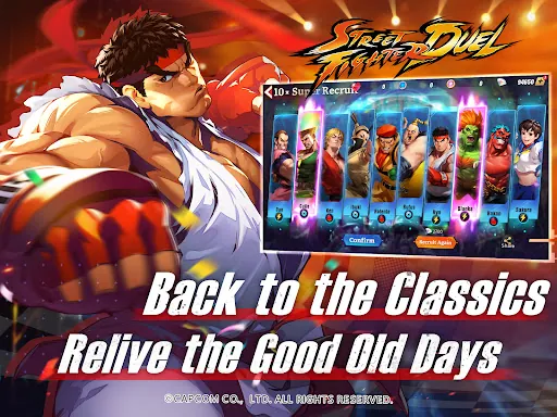 Street Fighter Duel - Idle RPG screenshot