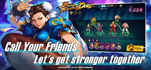 Street Fighter Duel - Idle RPG screenshot