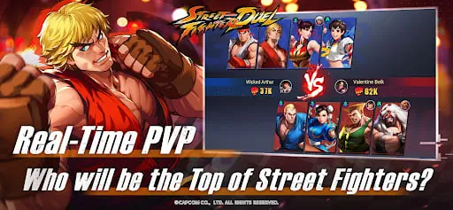 Street Fighter Duel - Idle RPG screenshot