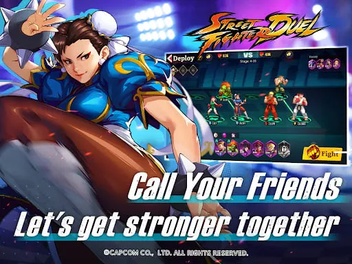 Street Fighter Duel - Idle RPG screenshot