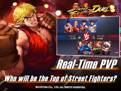 Street Fighter Duel - Idle RPG screenshot