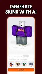 Customuse: Skins Maker Roblox screenshot