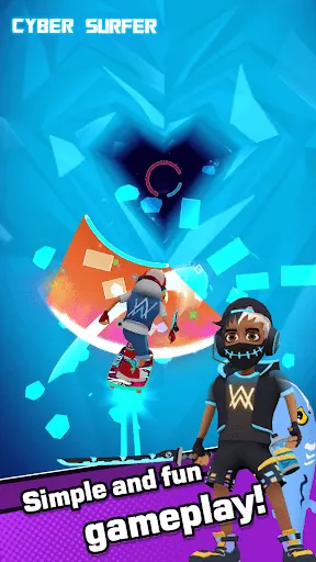 Cyber Surfer: Beat&Skateboard screenshot