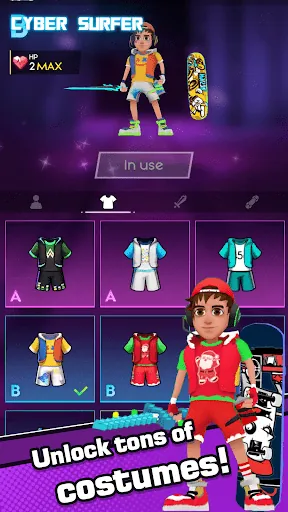 Cyber Surfer: Beat&Skateboard screenshot