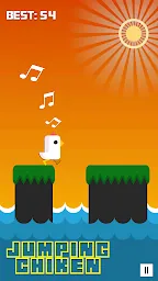Jumping Chiken Game screenshot
