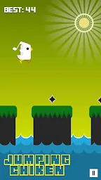 Jumping Chiken Game screenshot