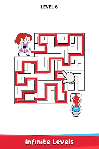 Toilet Rush Race: Draw Puzzle screenshot