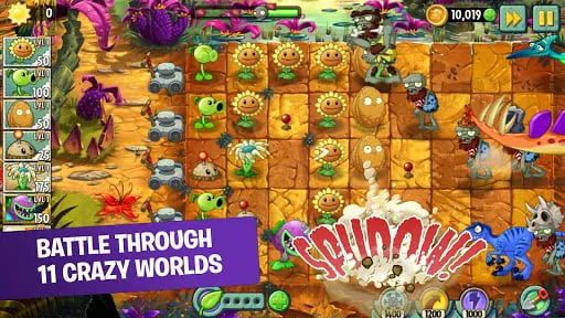 Plants vs. Zombies 2 screenshot
