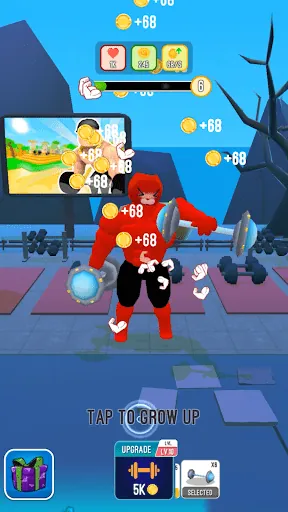 Gym Workout Clicker: Muscle Up screenshot