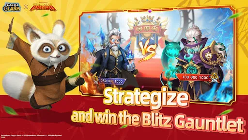 Castle Clash: KungFu Panda Go! screenshot