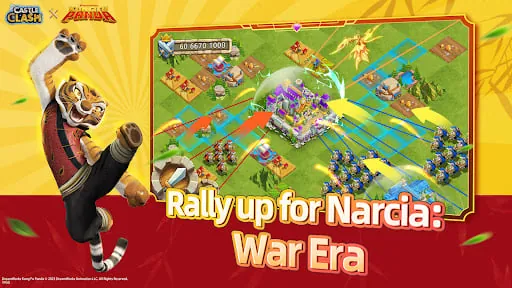 Castle Clash: KungFu Panda Go! screenshot