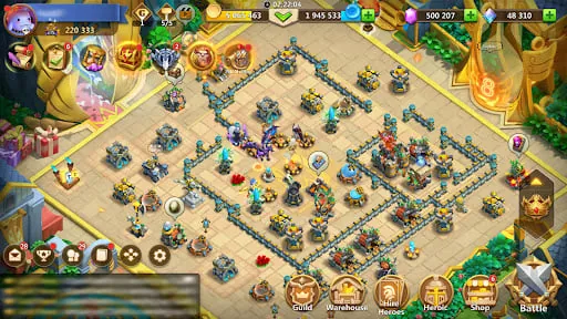 Castle Clash: KungFu Panda Go! screenshot