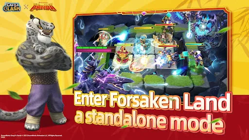 Castle Clash: KungFu Panda Go! screenshot