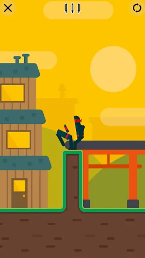 Mr Ninja - Slicey Puzzles screenshot