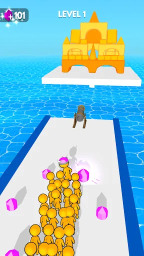 Crowd Battle 3D screenshot