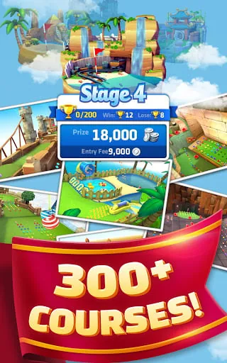 Mini Golf King screenshot