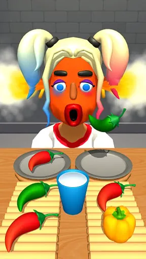 Extra Hot Chili 3D:Pepper Fury screenshot