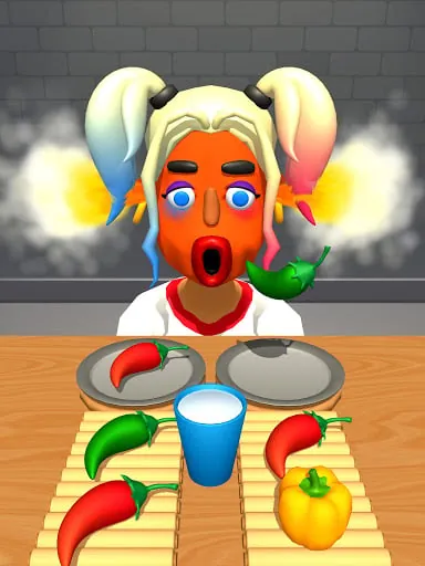 Extra Hot Chili 3D:Pepper Fury screenshot