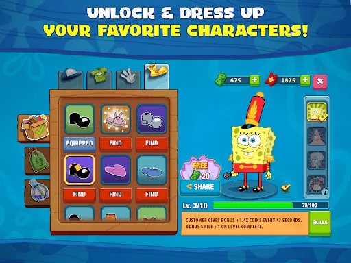 SpongeBob: Krusty Cook-Off screenshot