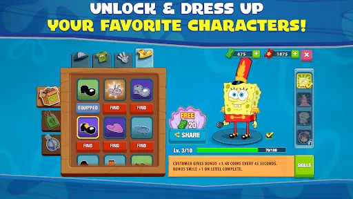 SpongeBob: Krusty Cook-Off screenshot