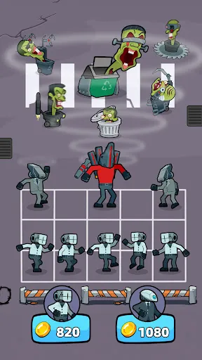 Merge War: Monster vs Cyberman screenshot