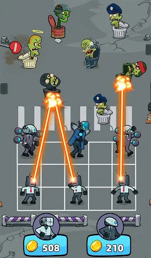 Merge War: Monster vs Cyberman screenshot