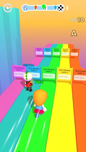 ABC Runner screenshot