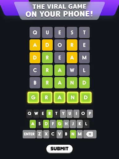 Wordle! screenshot