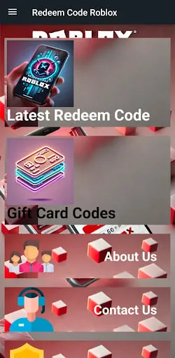 Redeem Code Roblox screenshot