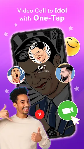 Idol Prank Video Call & Chat screenshot
