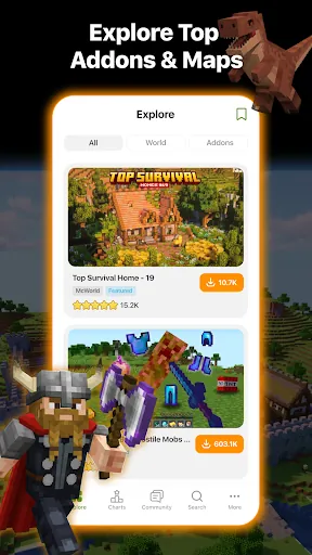 Addons for Minecraft screenshot