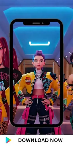 Kpop Fans Demon Hunter Wallpap screenshot