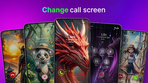 Color Phone: Call Screen Theme screenshot