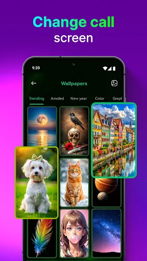 Color Phone: Call Screen Theme screenshot