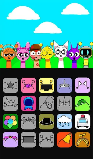 Sprunki Music Battle Beats screenshot