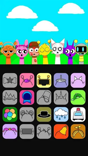 Sprunki Music Battle Beats screenshot