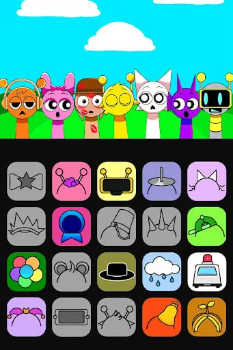 Sprunki Music Battle Beats screenshot