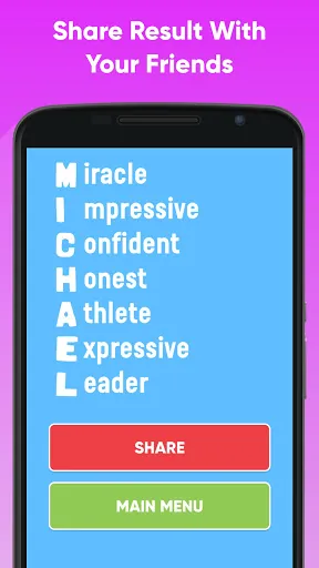 My Name Meaning screenshot