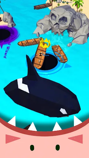 Hole.io screenshot