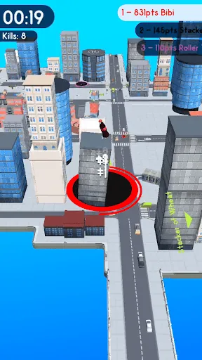 Hole.io screenshot