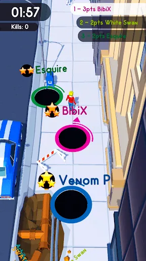 Hole.io screenshot